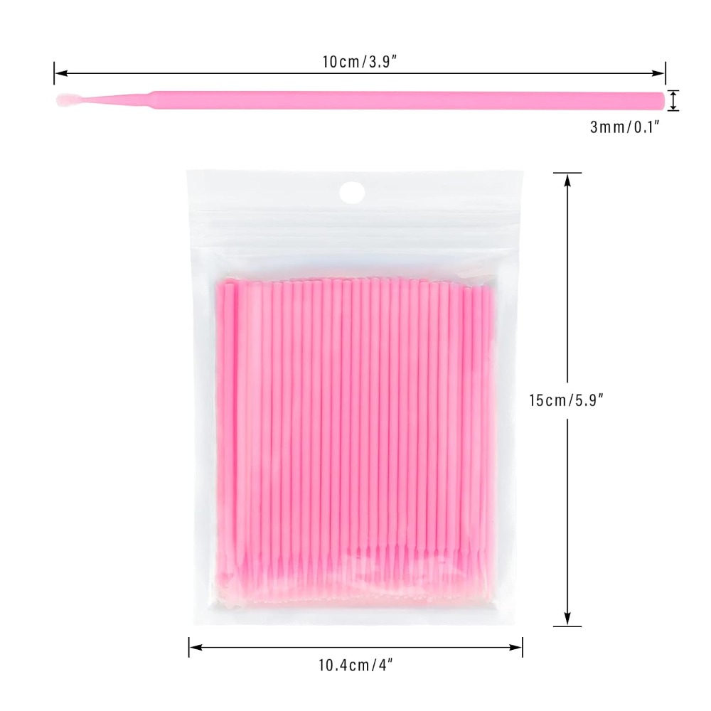 Eyelash Extension Glue - 500 Adet Tek Kullanımlık Mikro Pamuklu