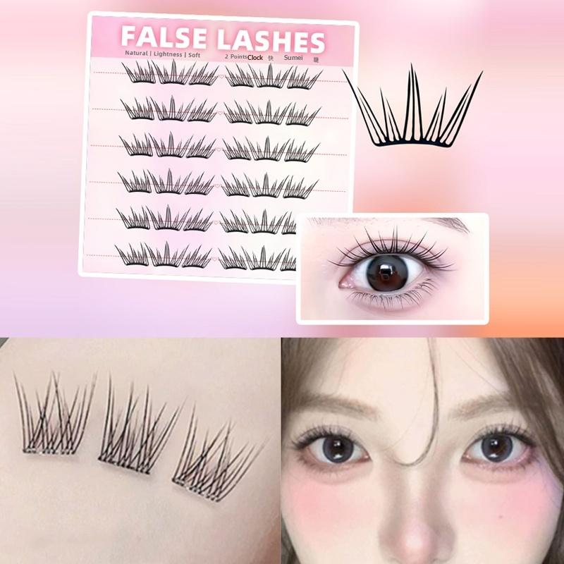 Eyelash Extension Glue - 6 Sıralı Yoğun Doğal Takma Kirpikler