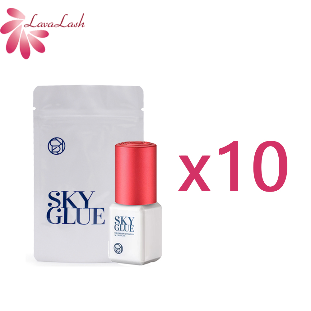 Eyelash Extension Korea - 10 Şişe/Lot Orijinal Kore Kirpik Uzatma