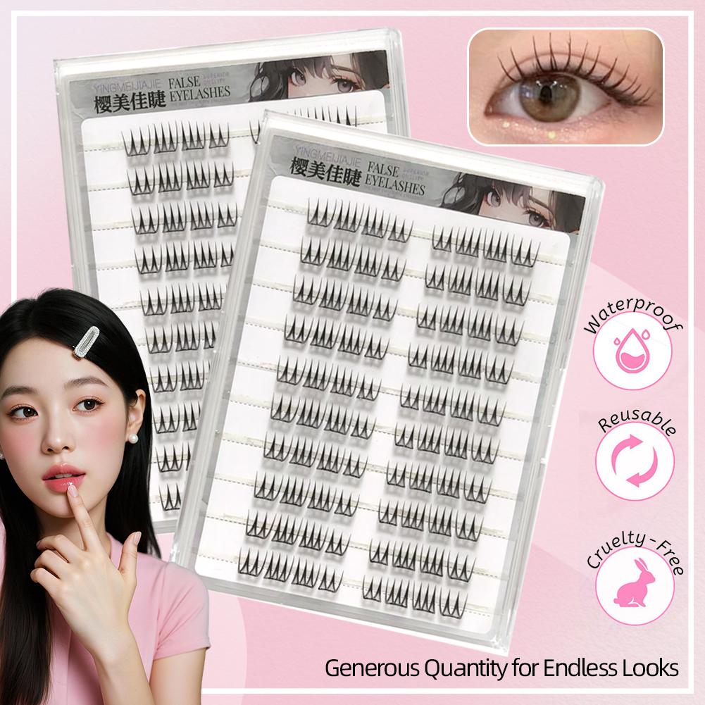 U Şekli Tutkalsız Takma Kirpik - Eyelash Extension Korea incelemesi ve fiyatı