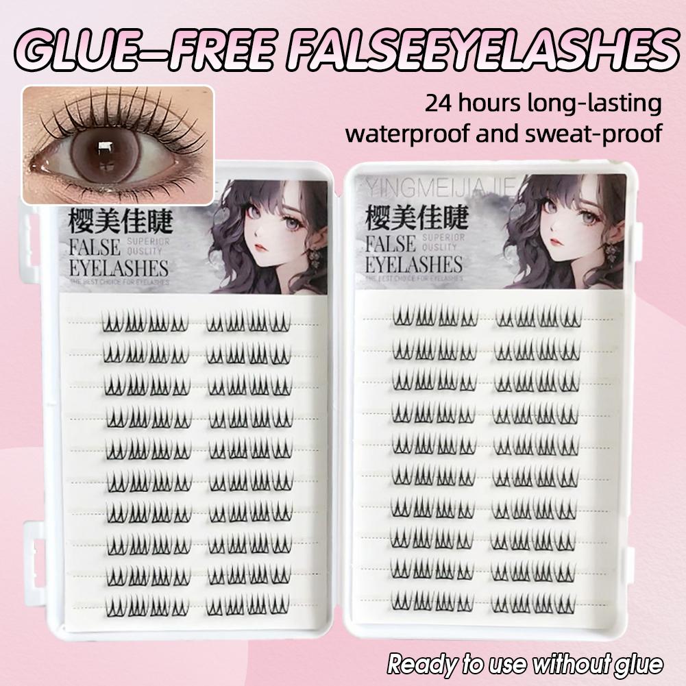 U Şekli Tutkalsız Takma Kirpik - Eyelash Extension Korea incelemesi ve fiyatı