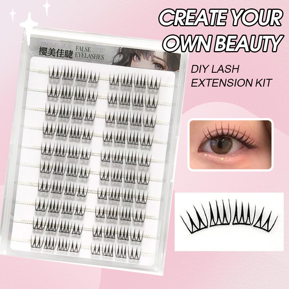 U Şekli Tutkalsız Takma Kirpik - Eyelash Extension Korea incelemesi ve fiyatı